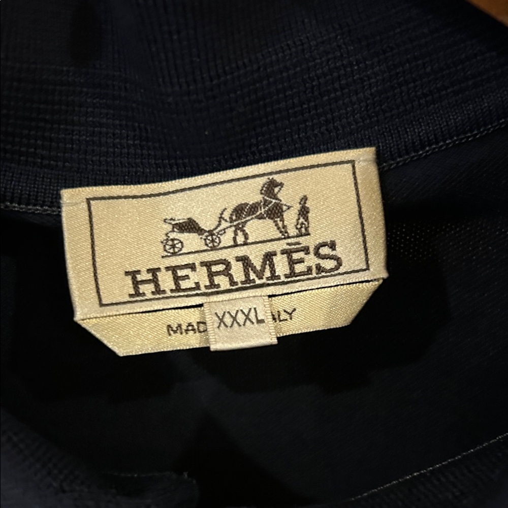 Hermes Navy Polo - Picture 2 of 4